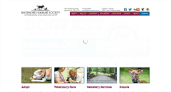 Desktop Screenshot of bmorehumane.org
